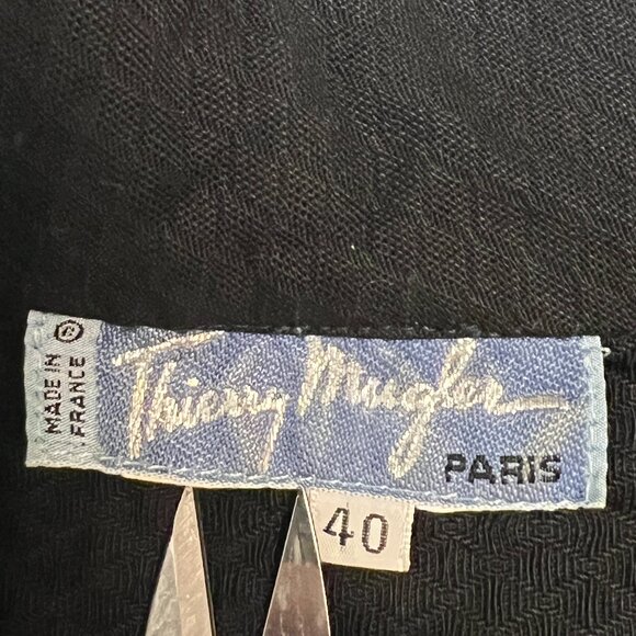 Vintage SANTA FE Floral Dress Women’s Size 4 90s Retro Bodycon Black Garden Prin - Picture 5 of 11